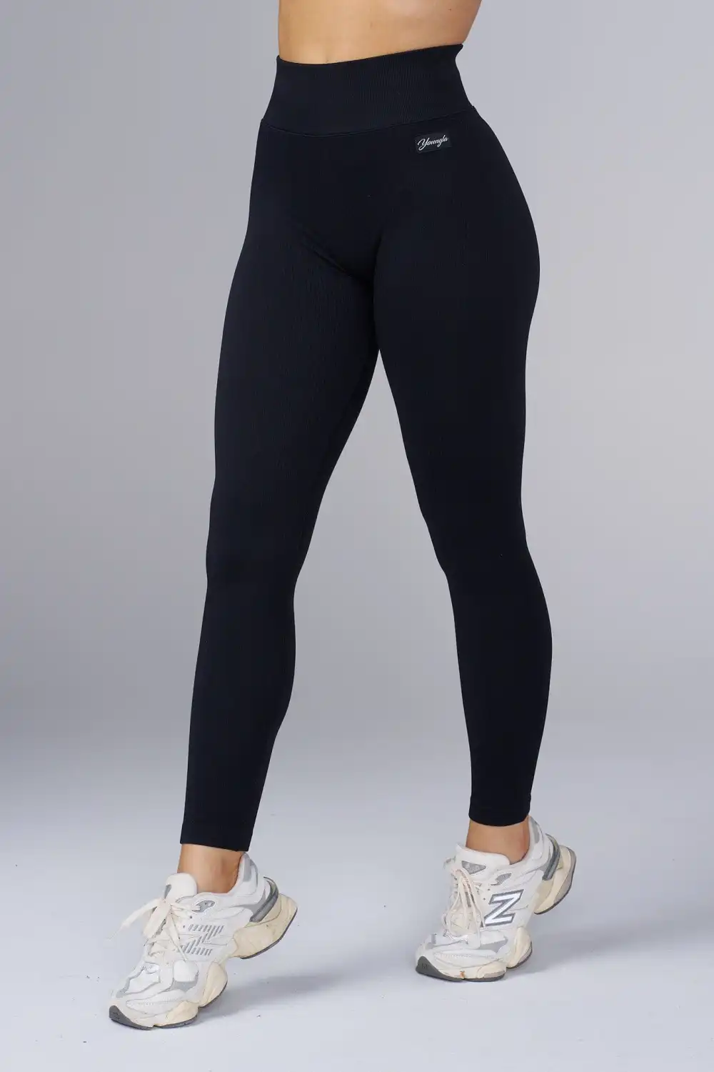 W243 Ribbed Seamless Legging
