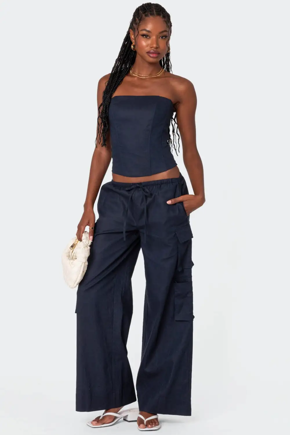 Bristol Linen Look Corset
