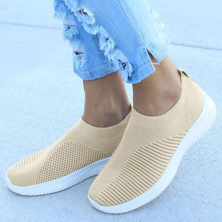 - Women Stretchy Slip-on Mesh Bunion Corrector Sneakers