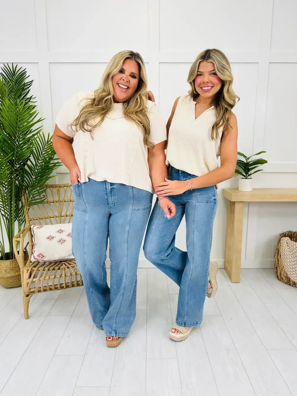 Lovervet Wide & Wonderful Wide Leg Jeans
