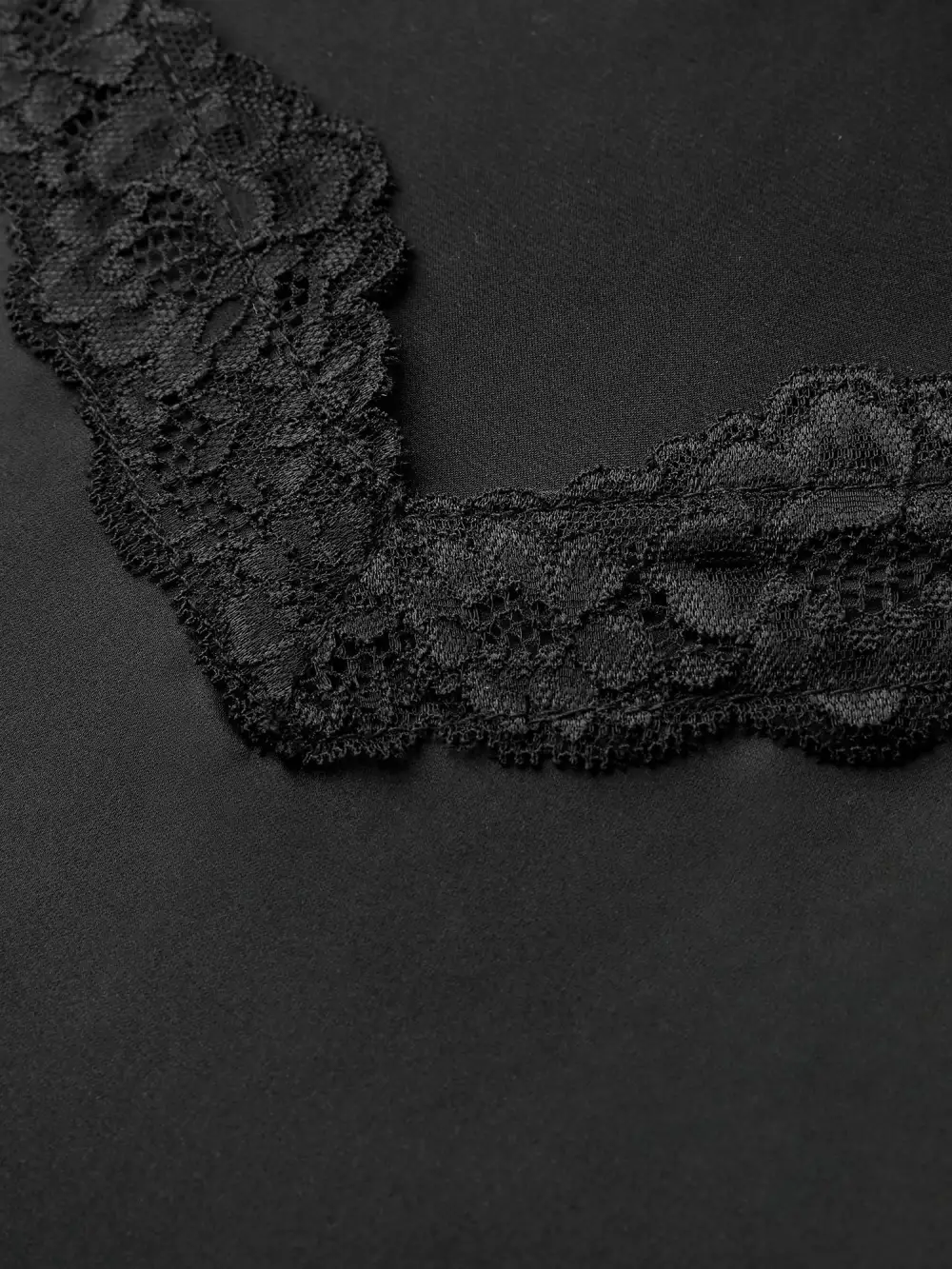 Color Contrast Floral Loungewear Set