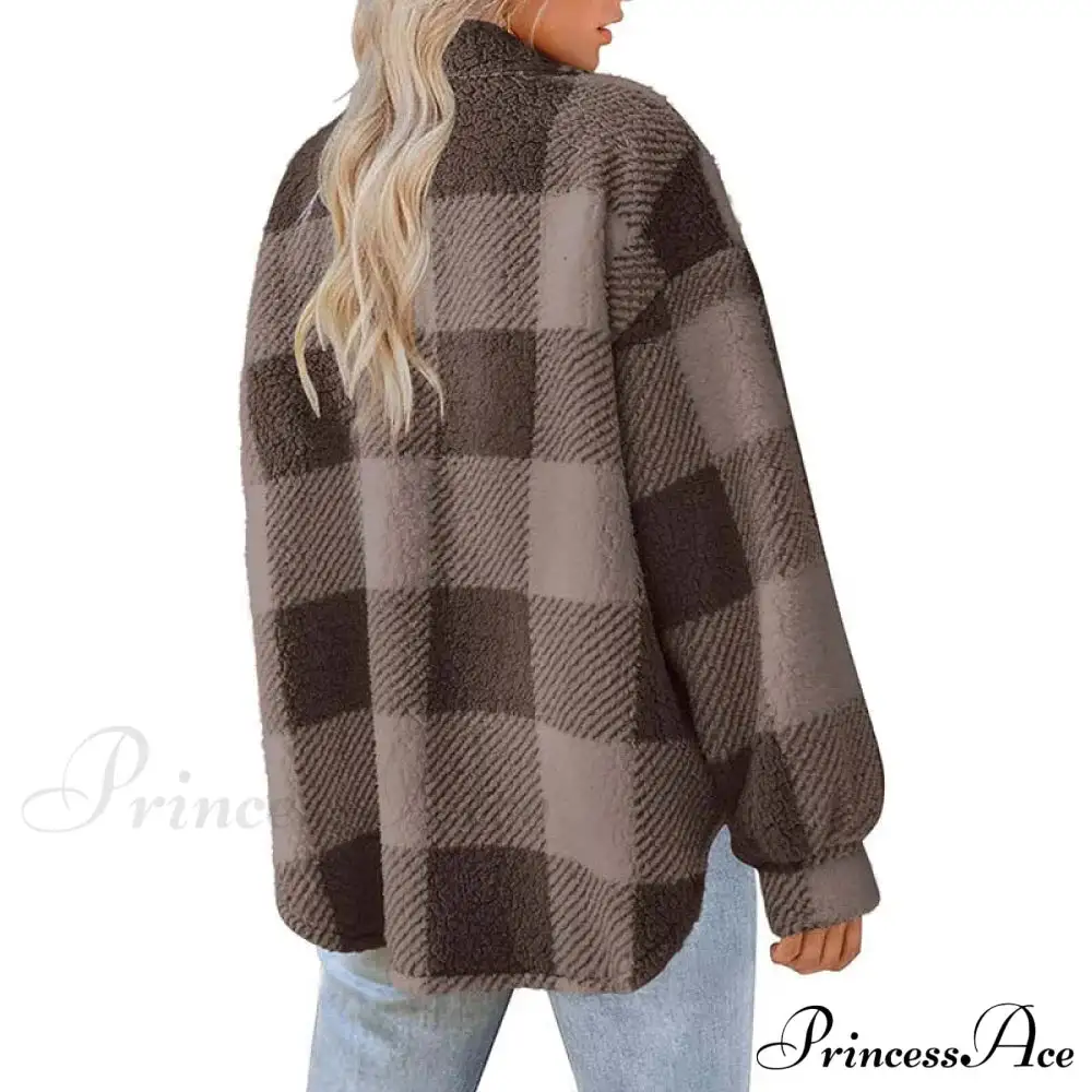 Plaid for Casual Coat Wear