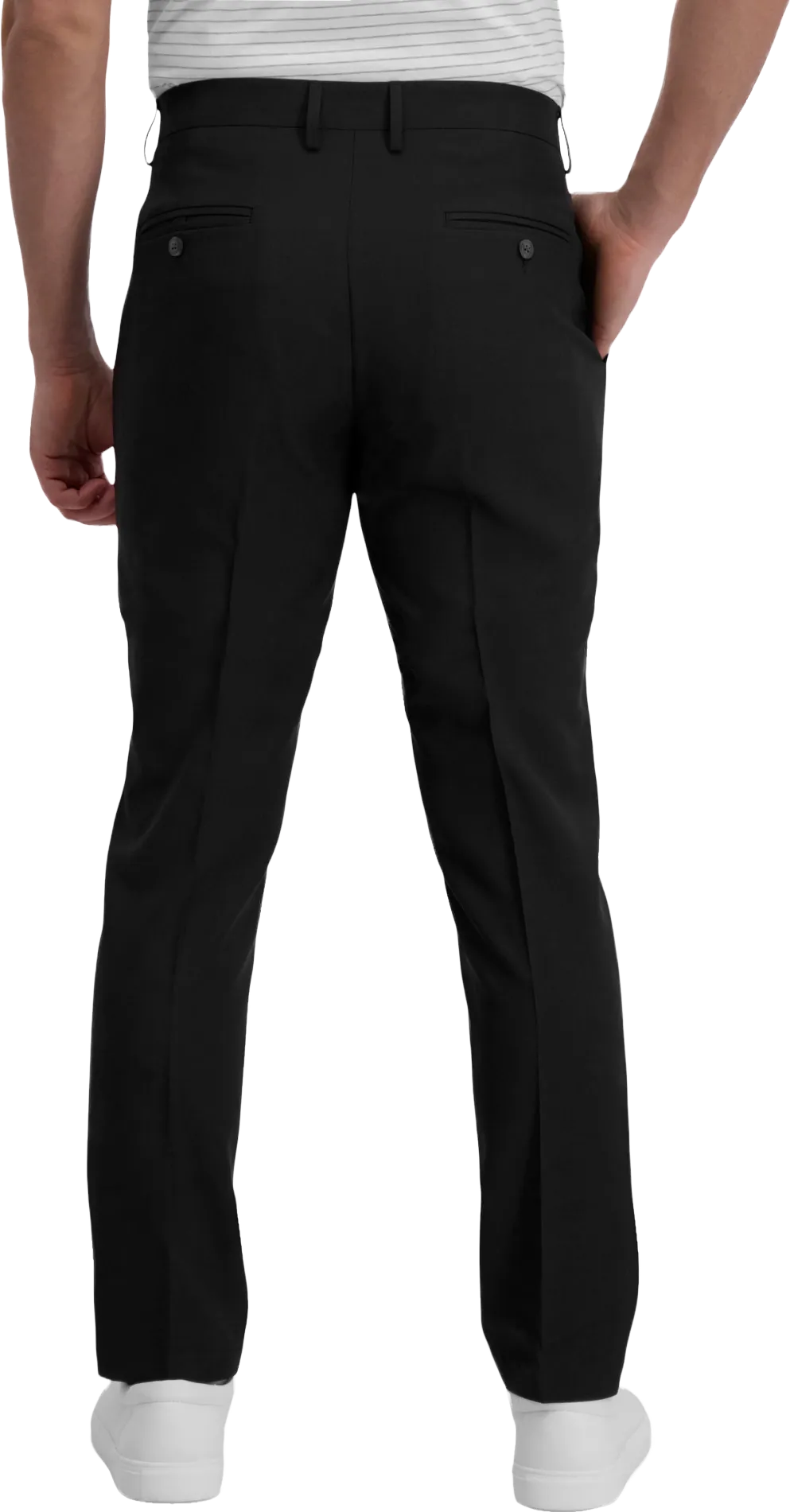 Haggar Smart Wash® Repreve® Slim Fit Flat Front Suit Pant