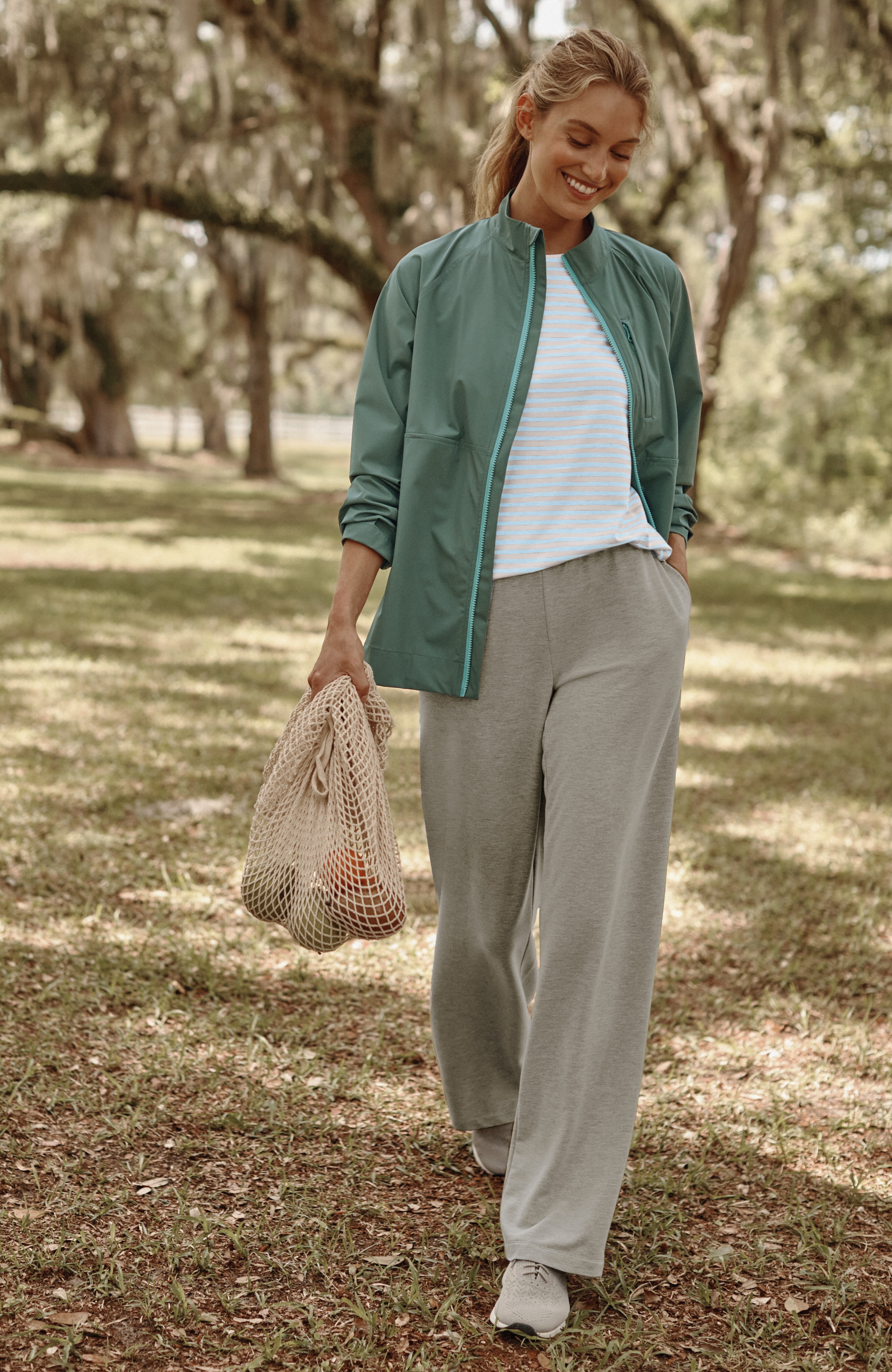 Fit Elevate Terry Wide-Leg Pants