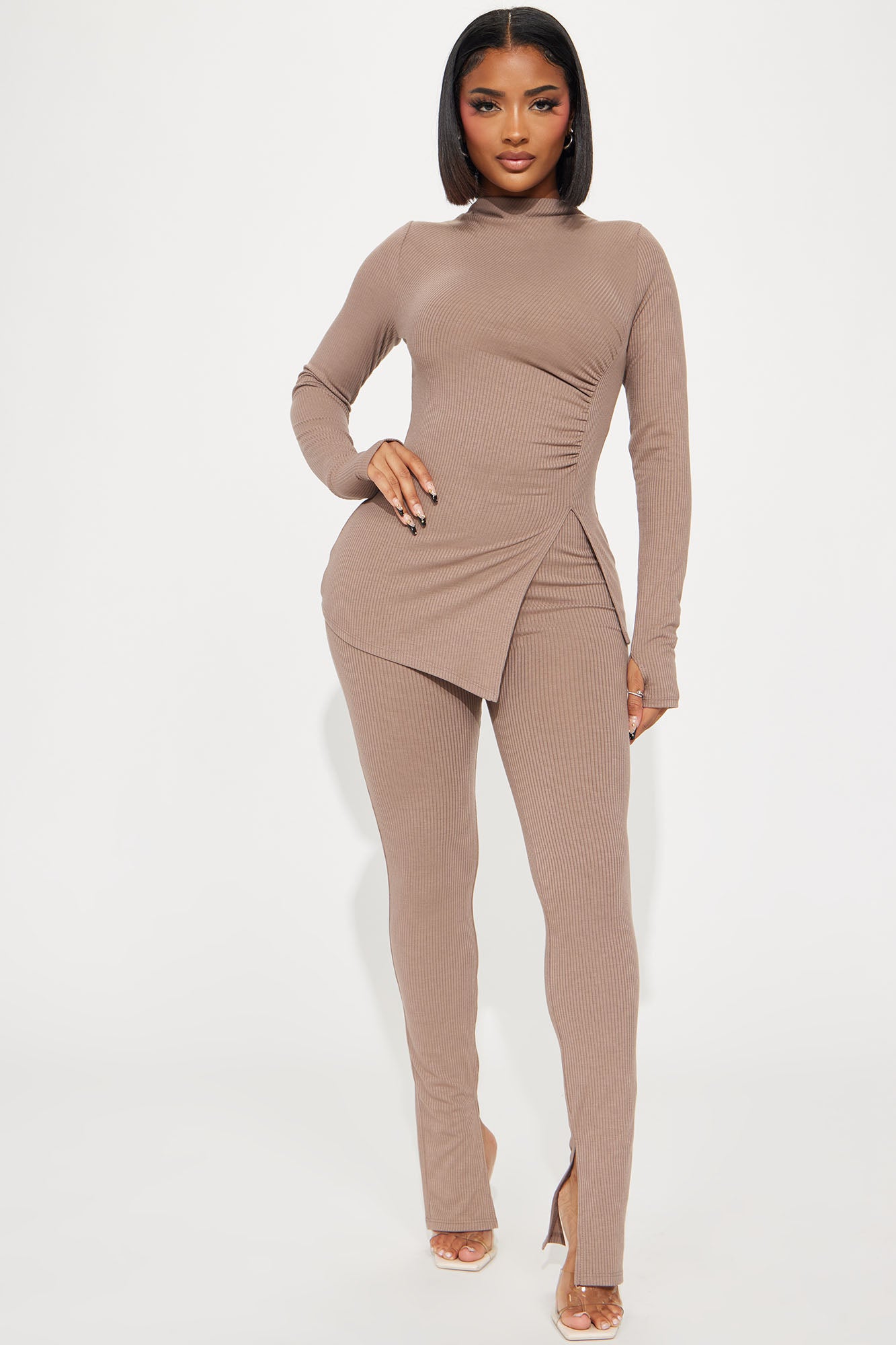 Miranda Legging Set - Mocha