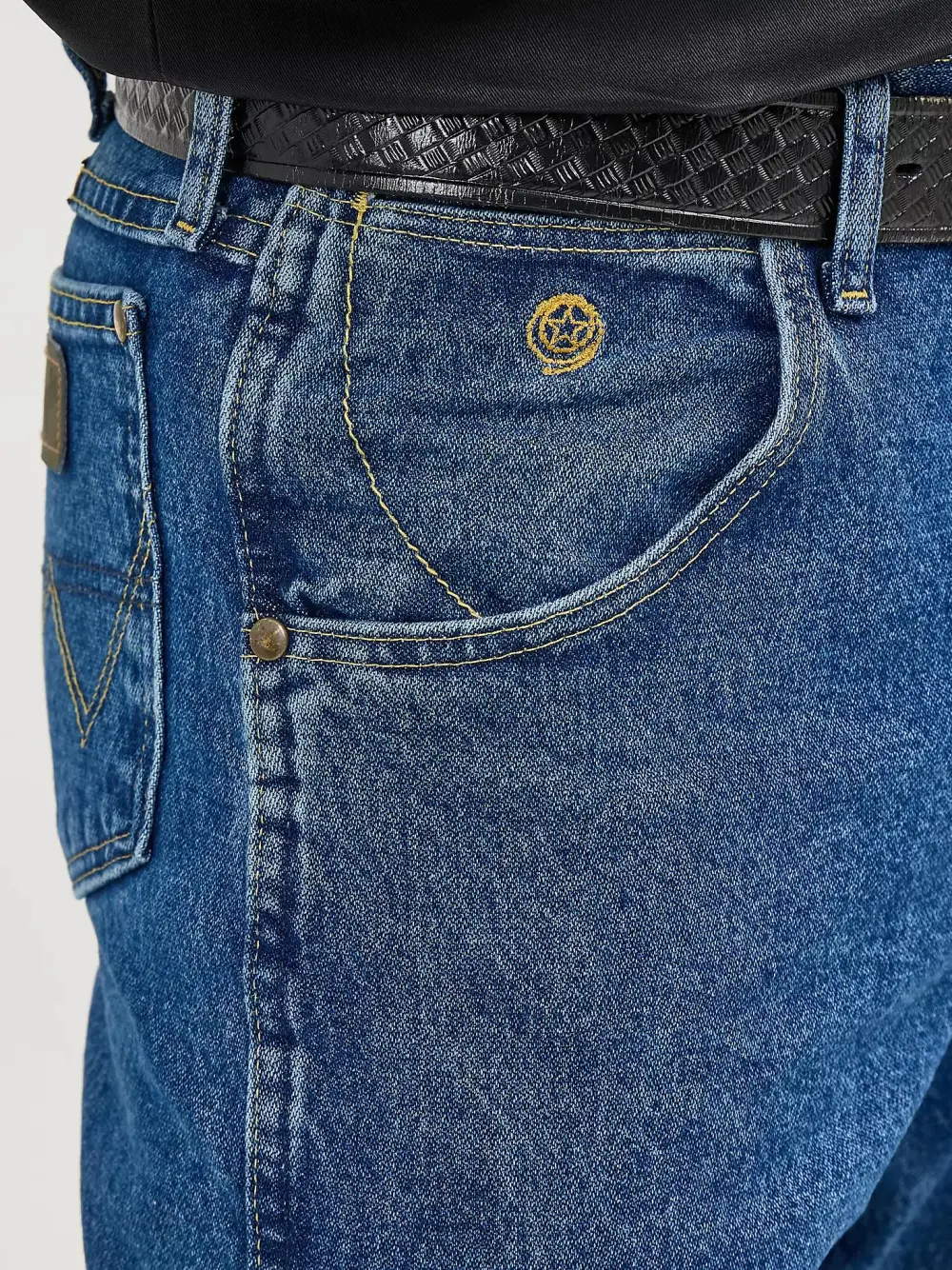 GEORGE STRAIT COWBOY CUT RELAXED FIT JEAN IN HEAVYWEIGHT STONE DENIM