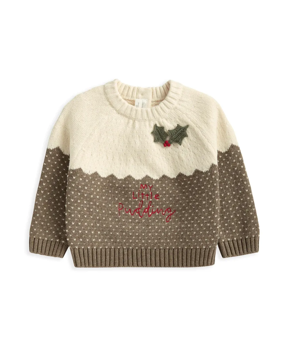 My Little Pudding Christmas Jumper