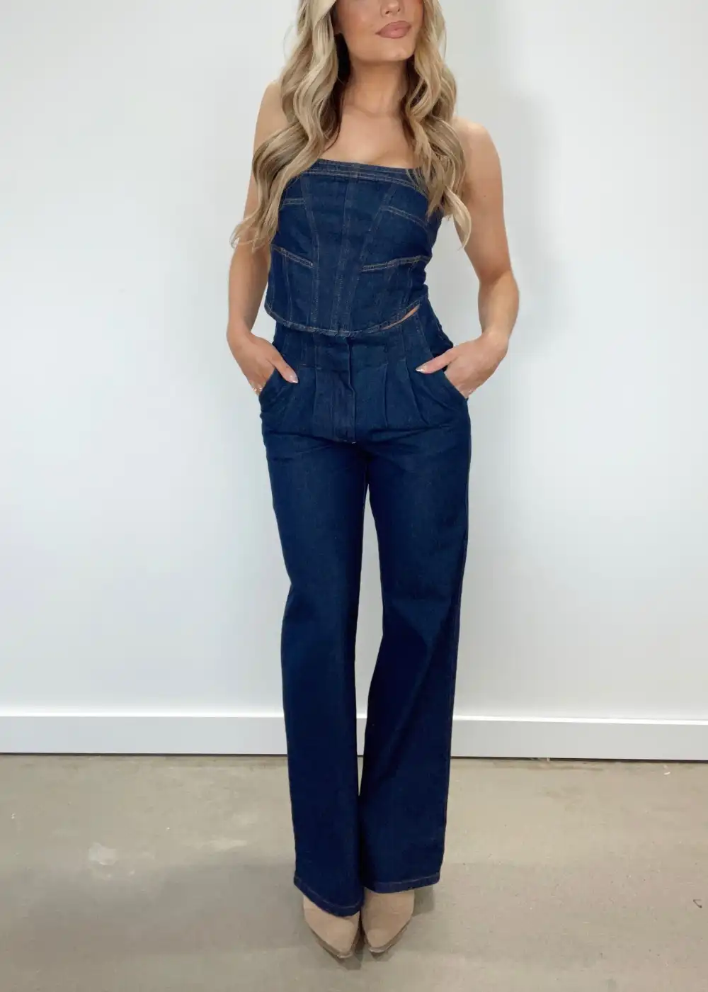 Dusk To Denim Pants