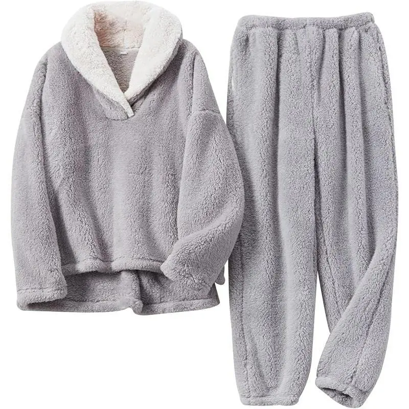Men's Coral Fleece Pjs Set