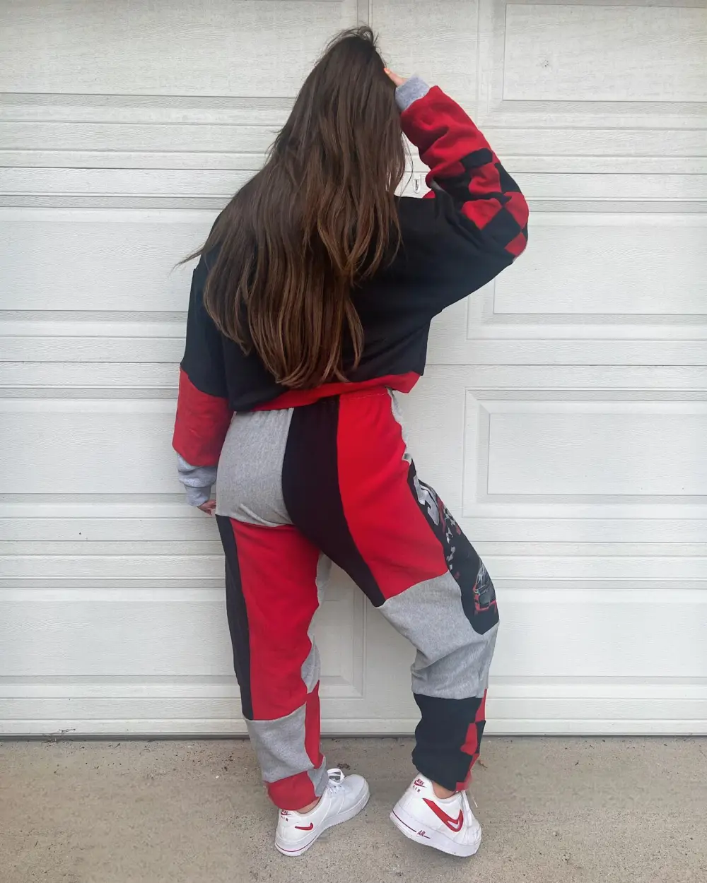 Grey 2 piece set tops and bottoms how perfect and cozy piece for your Halloween day