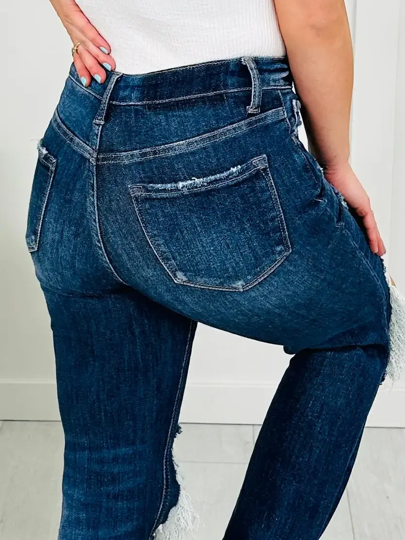 You're My Lover 2.0 Cropped Straight Leg Jeans