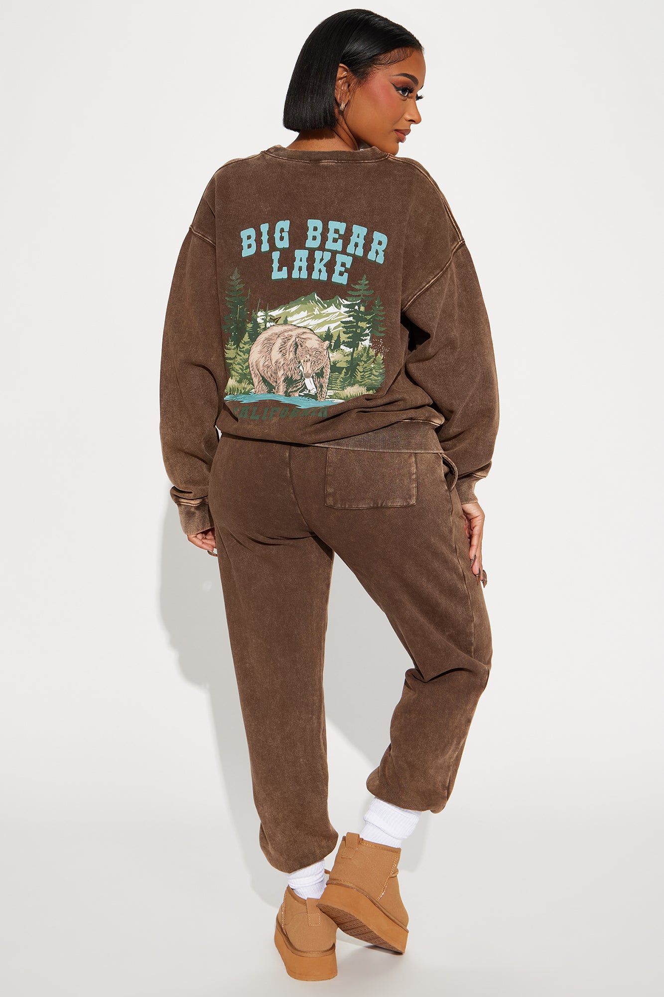 Big Bear Sweatsuit - Brown