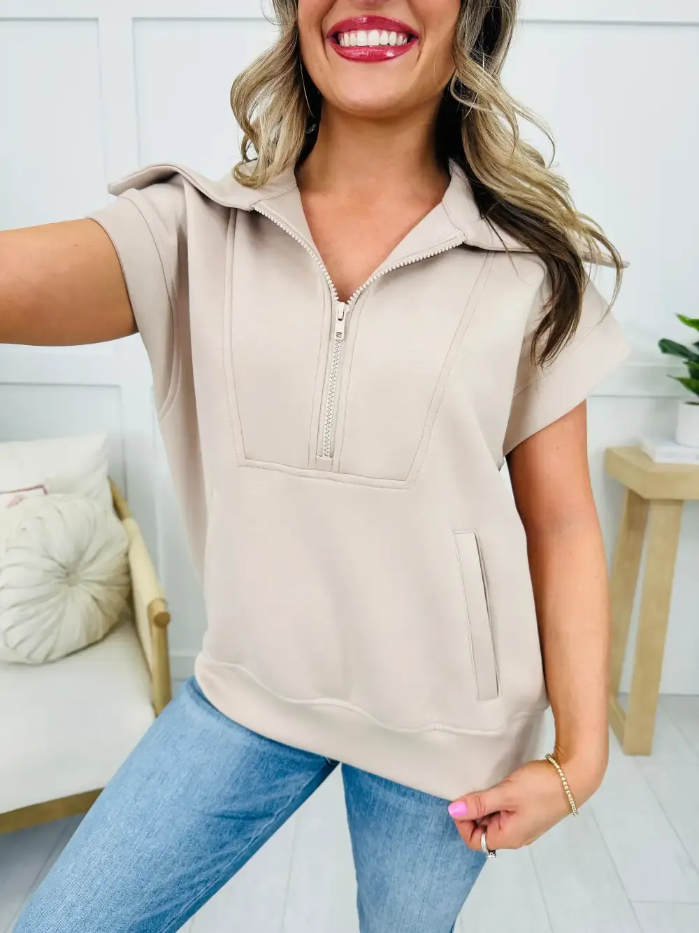 Super Scuba Short Sleeve Pullover- Multiple Colors!