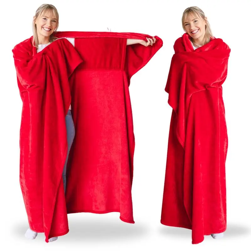 Wearable Blanket for Women, Adults & Teens – Cozy Sleeved Soft Blanket