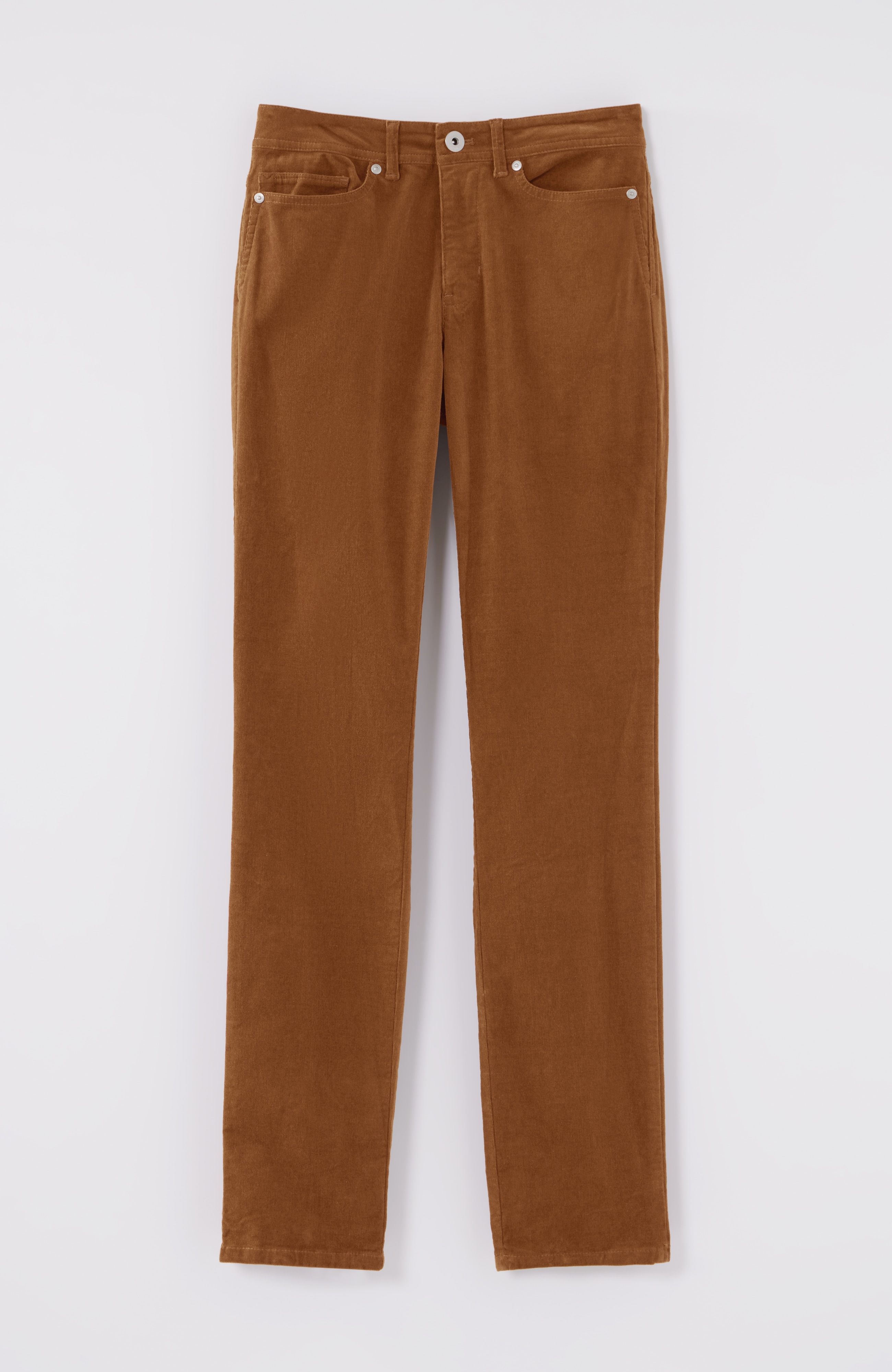 Authentic Fit Slim-Leg Corduroy Pants