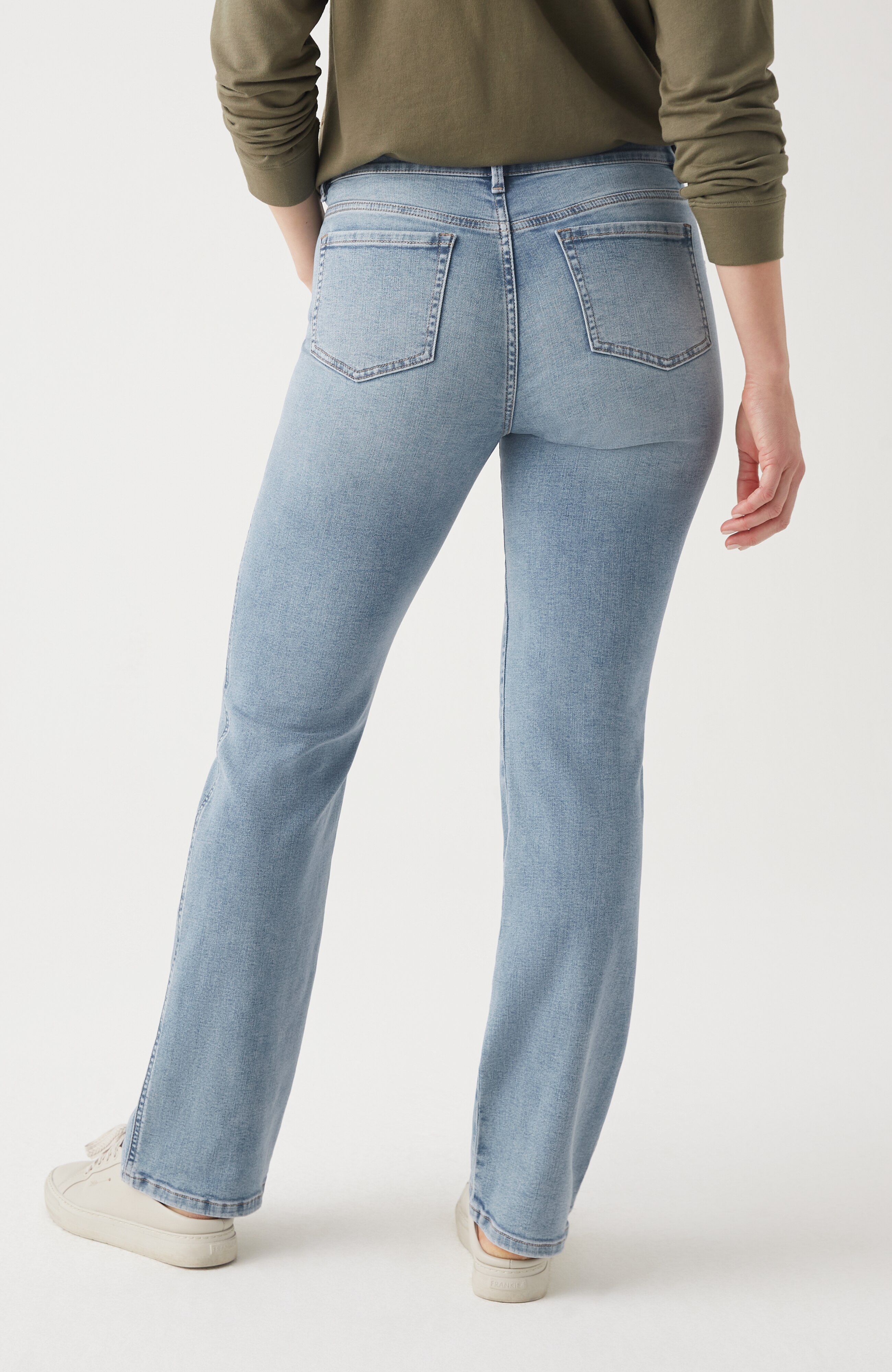 Relaxed Demi-Boot Jeans