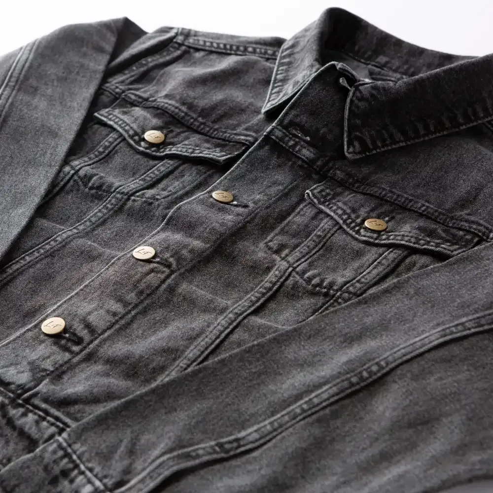 Vintage Washed Love Like Jesus Denim Jacket