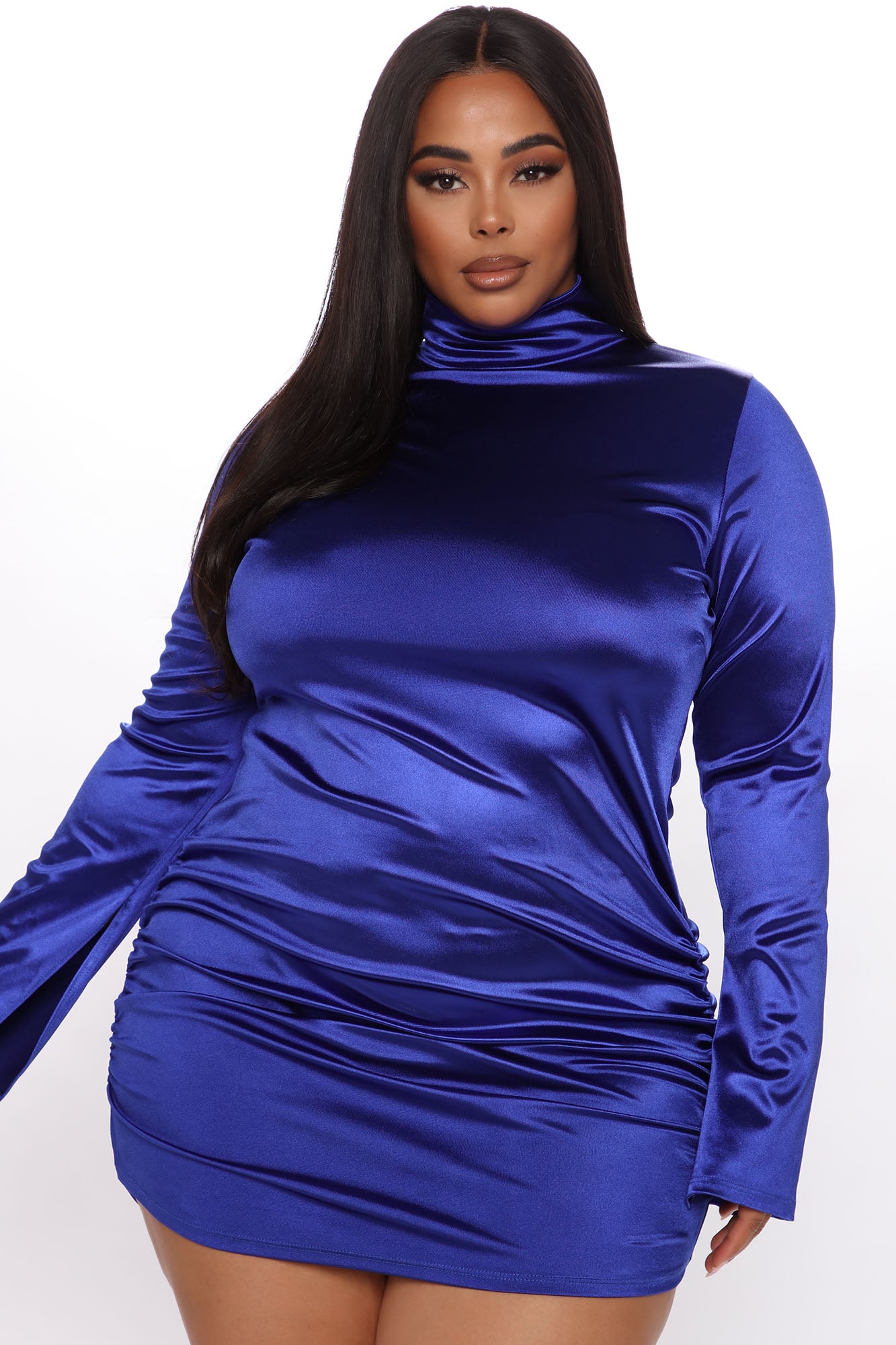 Treat Yourself Mini Dress - Royal