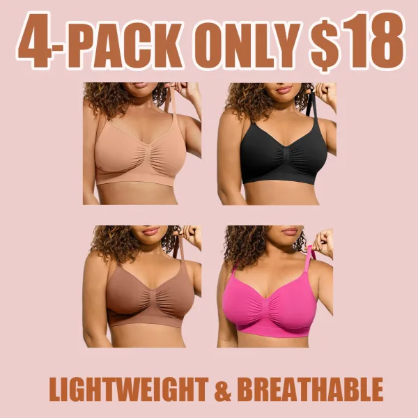 Women's Wireless Sculpt Bra – Comfortable, Seamless, No Underwire