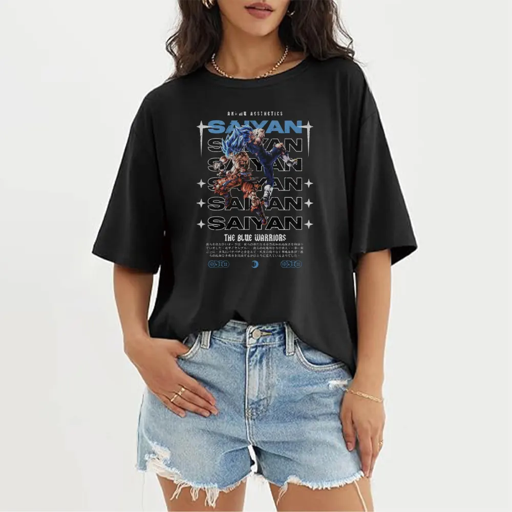 Dragon Ball 'The Blue Warriors WOMEN'S T-SHIRT