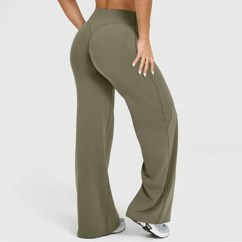 Women's high-waisted loose casual pants