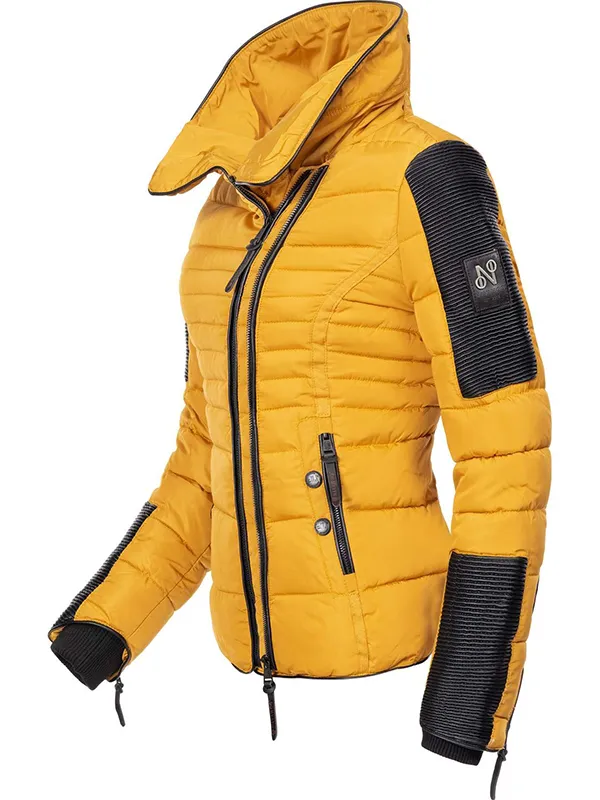 Ladies hooded warm winter jacket