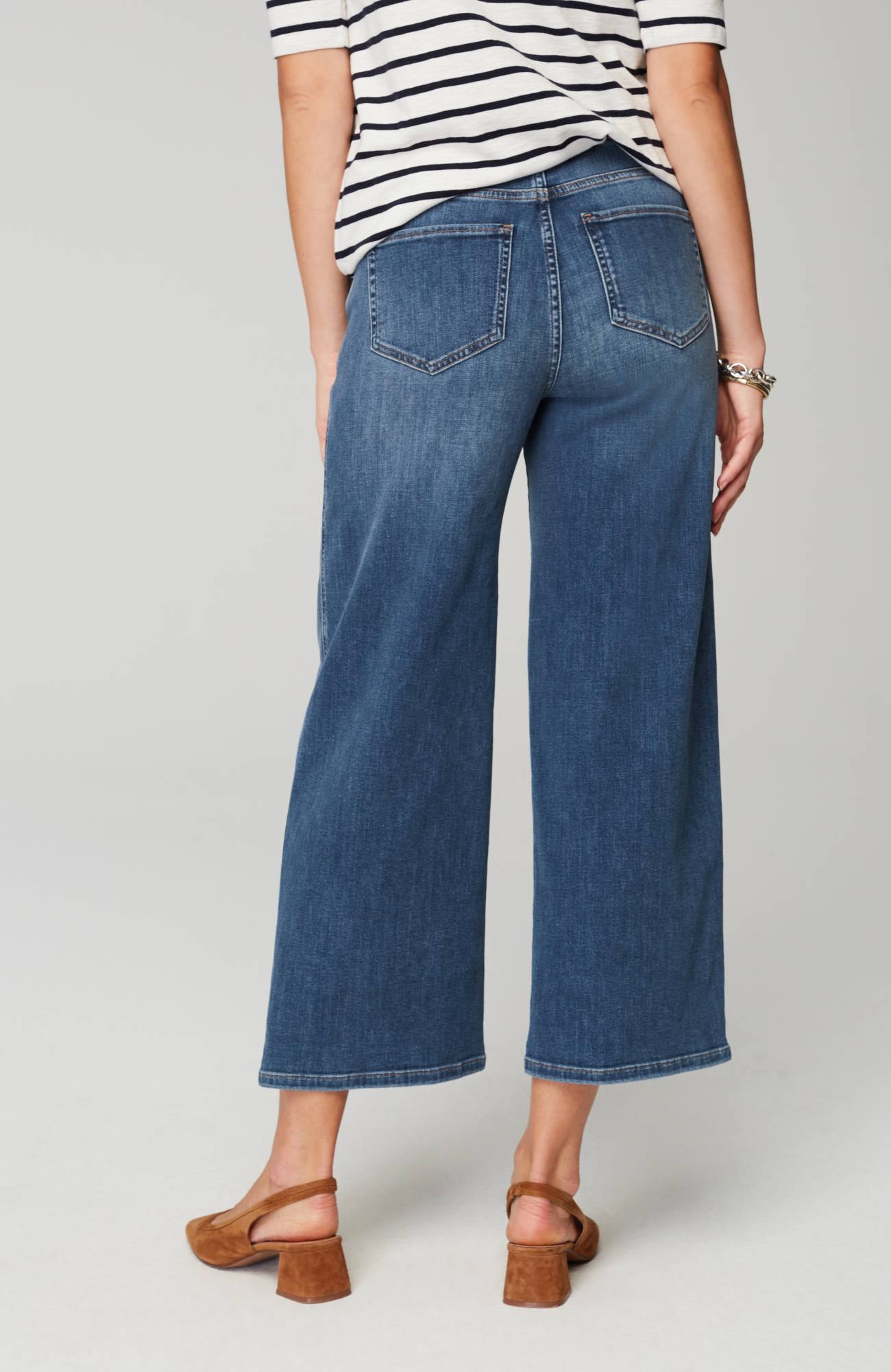 High-Rise Button-Fly Jeans