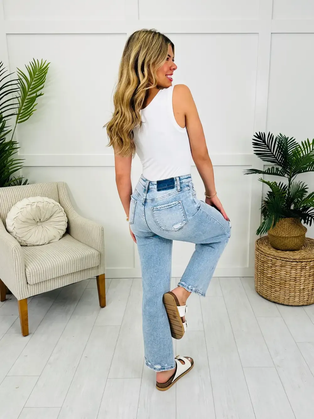 Lovervet On The Edge Wide Leg Jeans