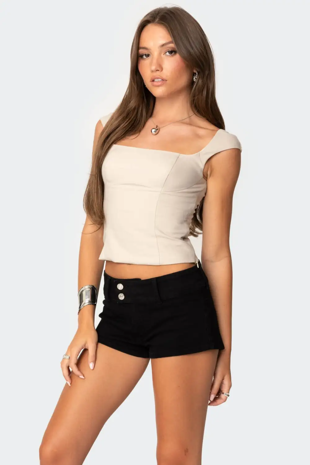 Anna Cap Sleeve Corset