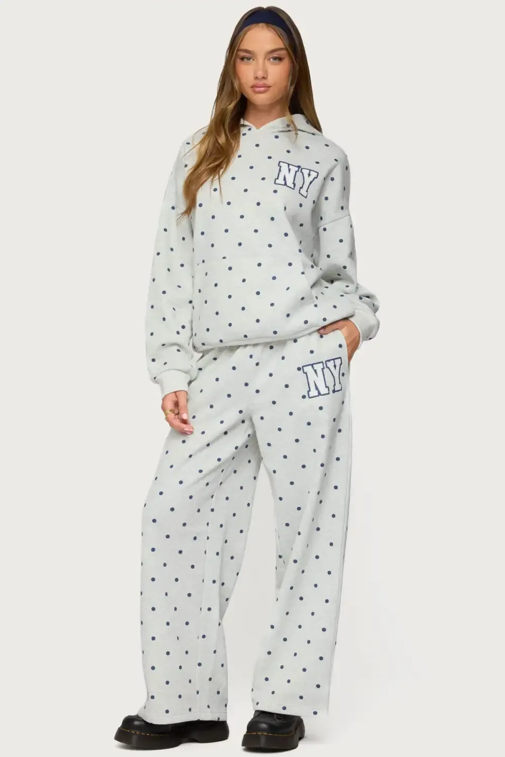 NY Babe Polka Dot Sweatpants