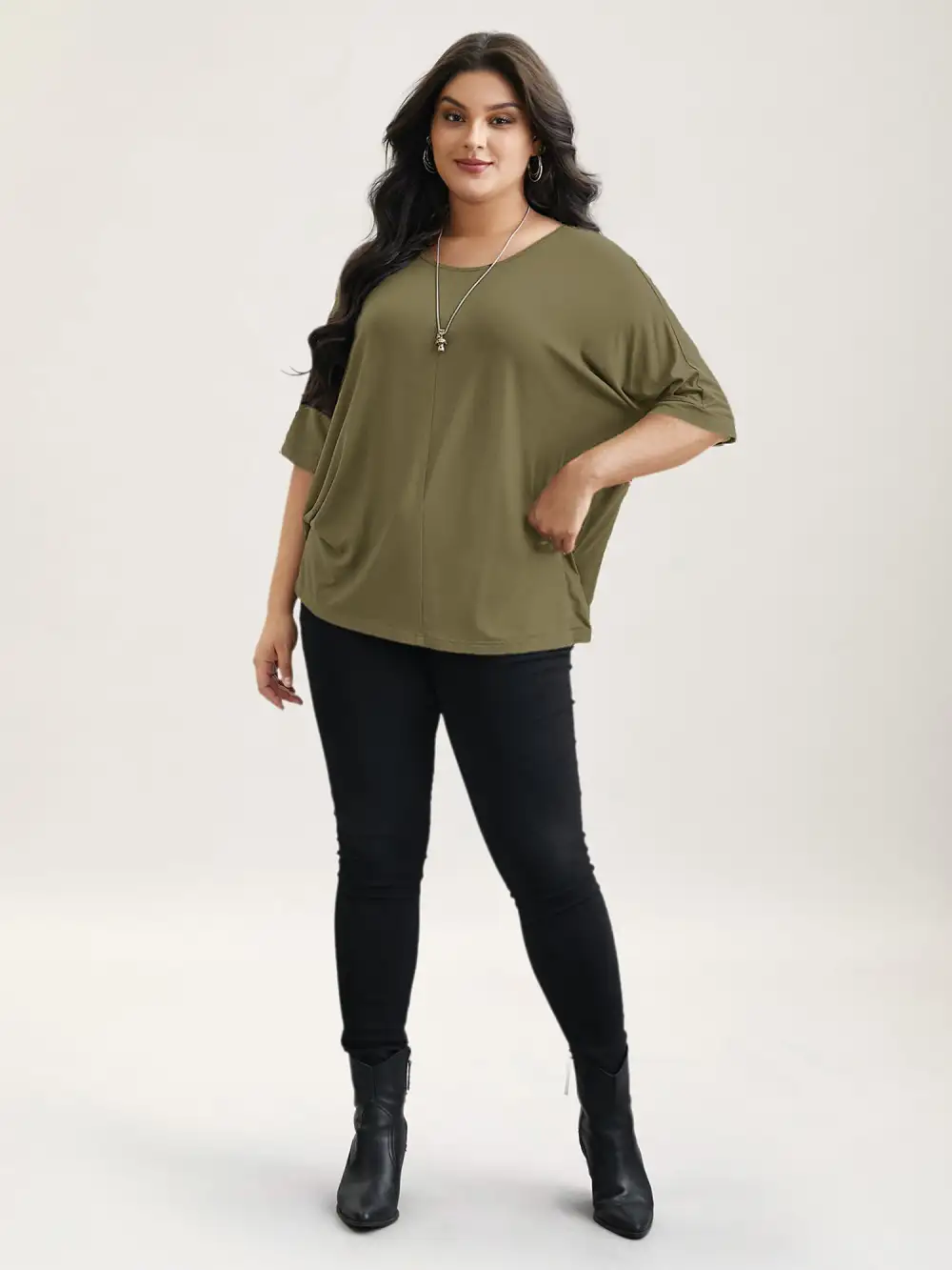 Supersoft Round Neck Plain T-Shirt