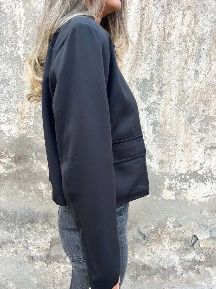 Charm Gold Button Jacket