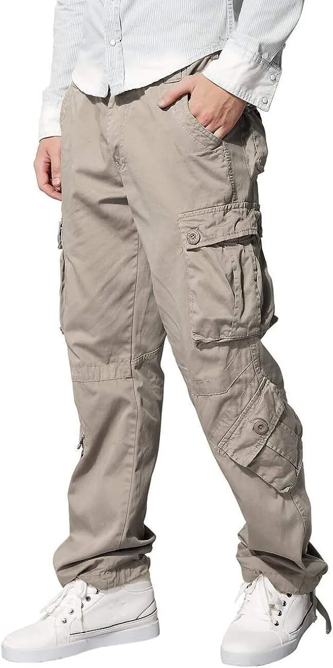 8 - Pack Match Men's Wild Cargo Pants