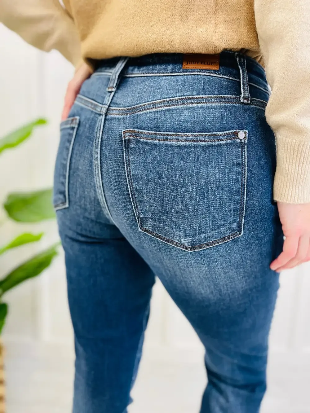 Judy Blue Plus/Reg Simply Perfect Non Distressed Slim Fit Jeans