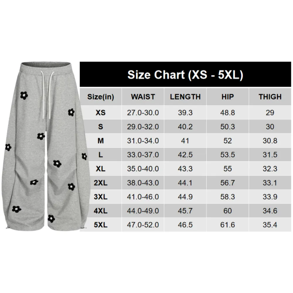 Unisex Baggy Barrel Sweatpants