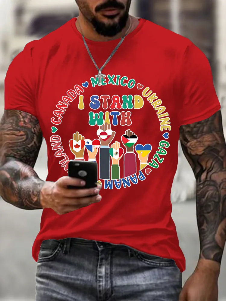 Men'S I Stand With Them T-Shirt