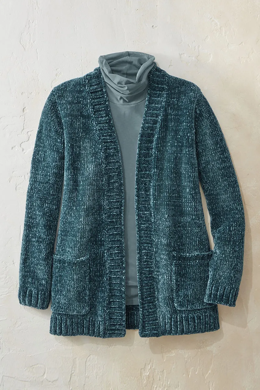 Lustre Chenille Cardigan