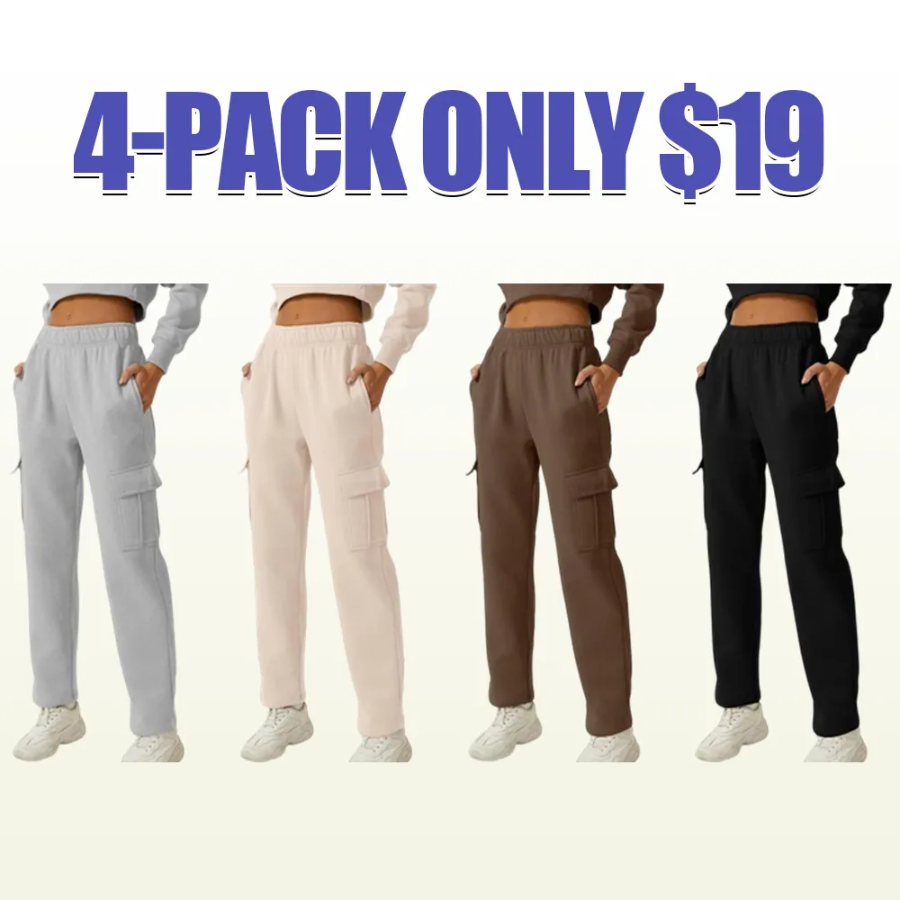 Women Loose sweatpants with pockets, suitable for daily wear