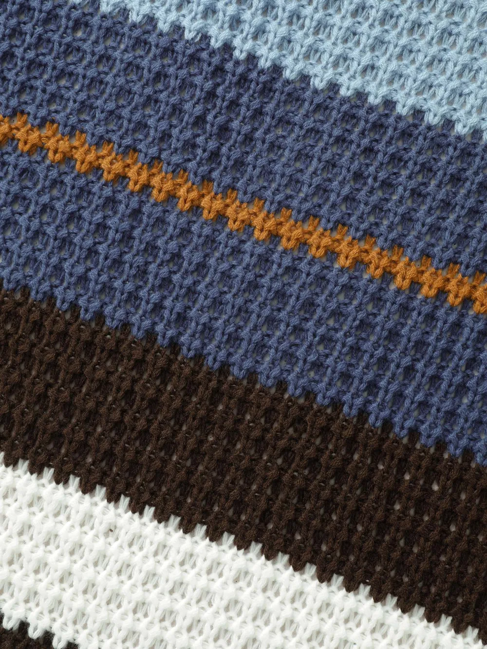 Colorblock Contrast Patched Pocket Cardigan