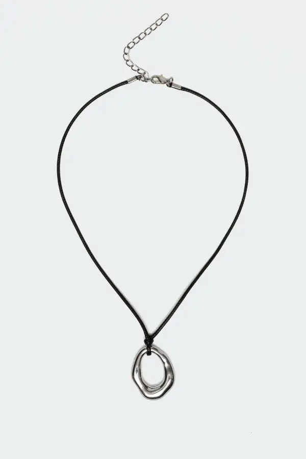 Hoop Cord Necklace