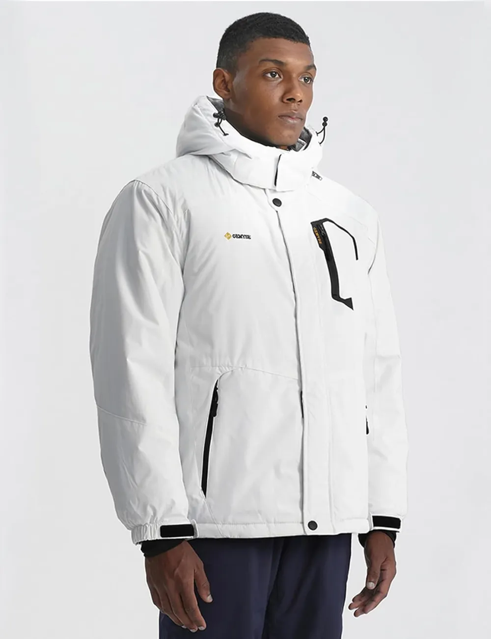 Men's Mountain Waterproof Ski Snow Jacket Winter Windproof Rain Jacket