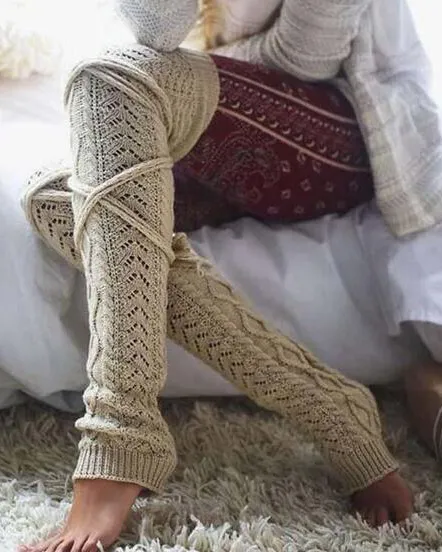 Solid Color Over-The-Knee Socks