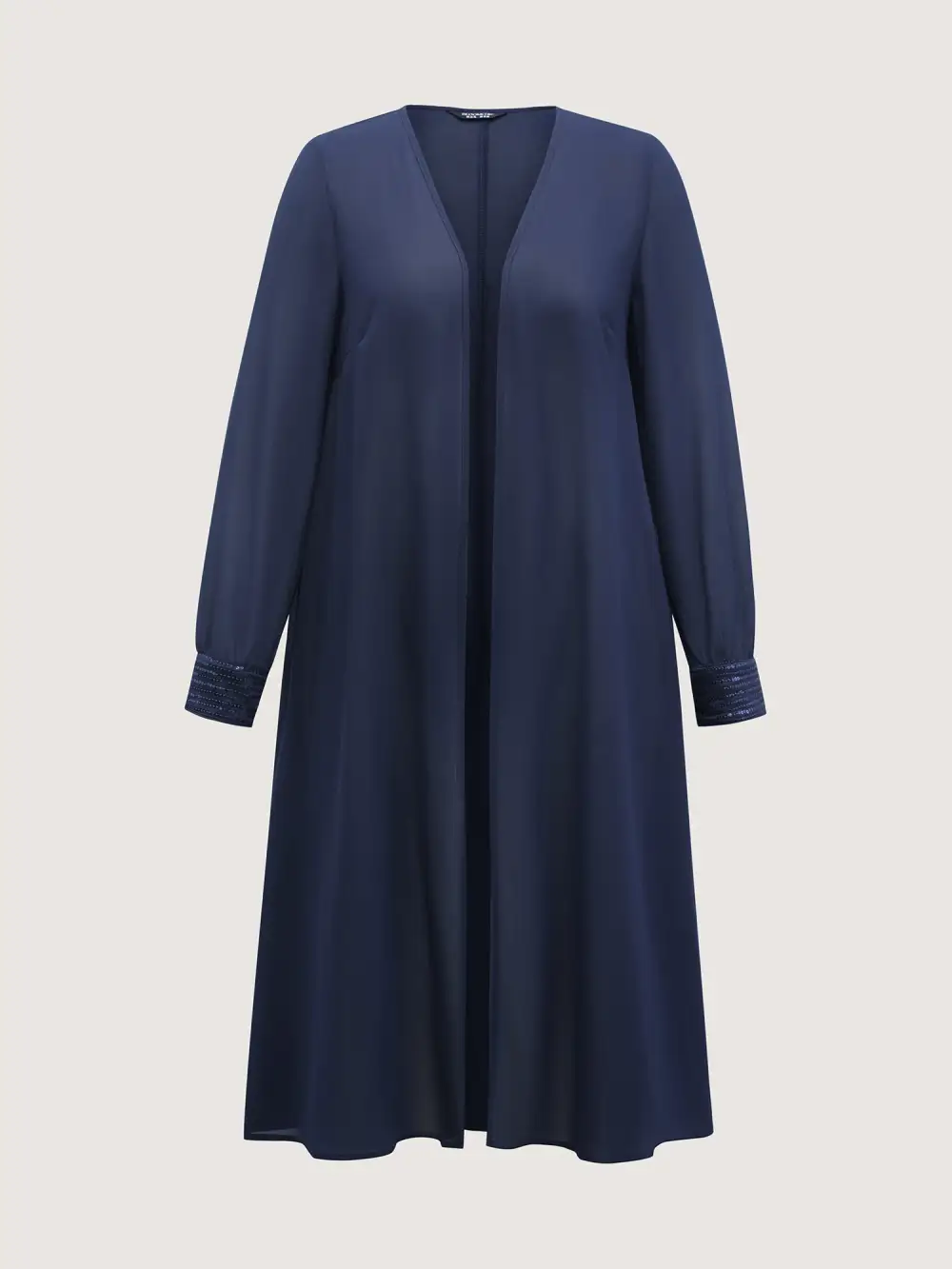 Two-Piece Belted Stretchy Midi Dress