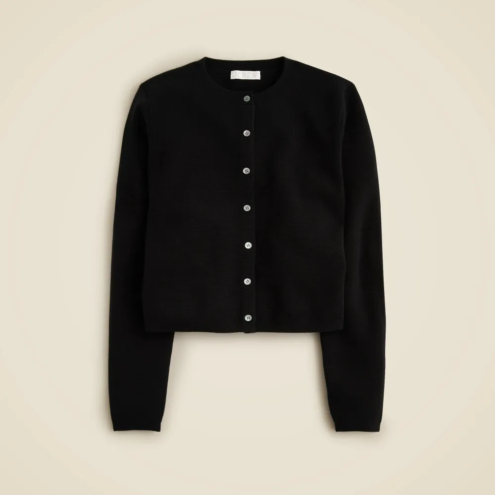 Cardigan sweater in TENCEL™-lyocell