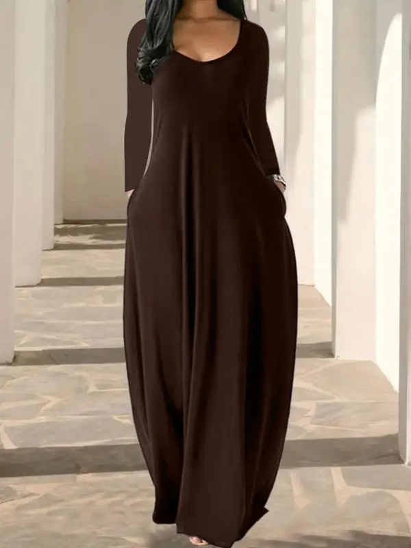 Women’s Leopard Print Long Sleeve Nightgown