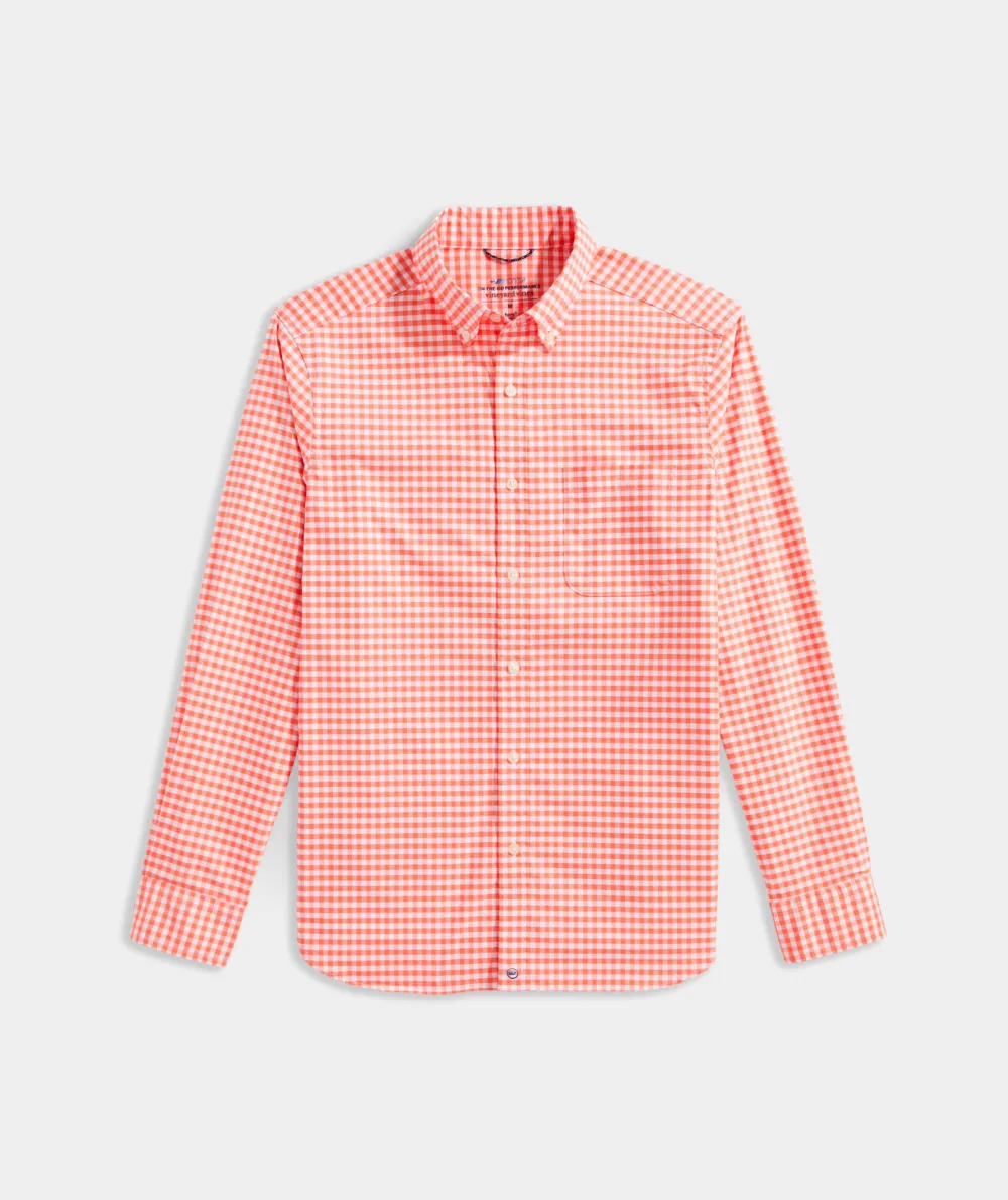 On-The-Go brrr° Gingham Shirt