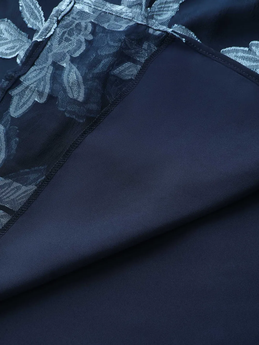 Geometrical Jacquard Textured Shirred Maxi Dress