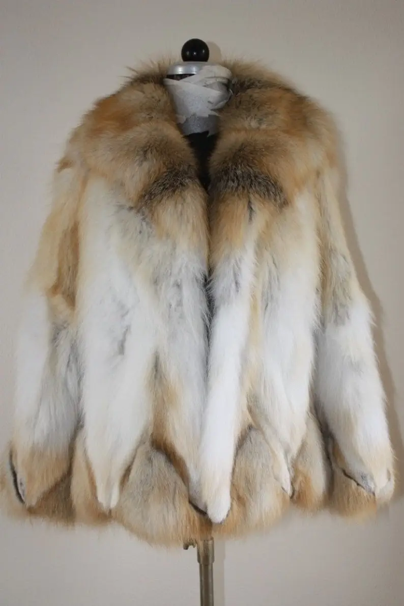 Golden Fox  Fur Coat