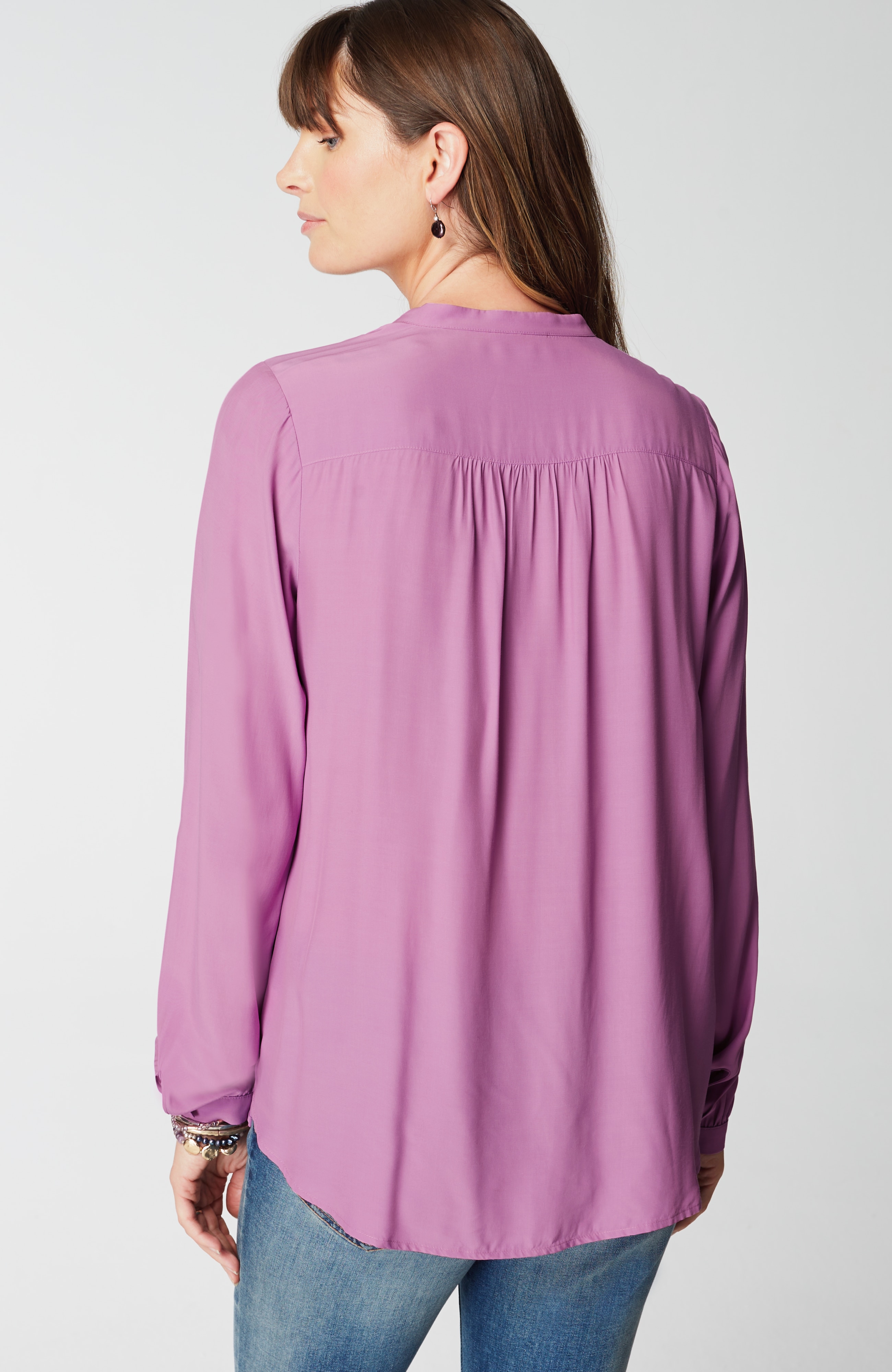Button-Front Top