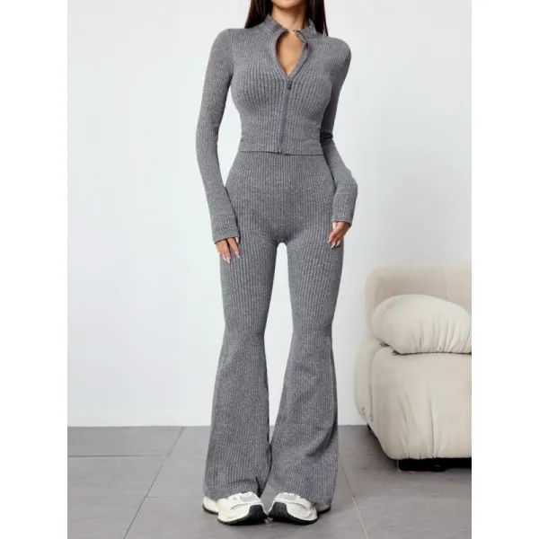 Women's Knitted Two-Piece Set